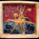 keramik, kachel, ca.25x25cm, 2011, privatbesitz