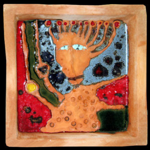 keramik, kachel,ca.25x25cm, 2011, privatbesitz