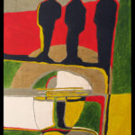 öl auf leinwand, ca.120x70cm, 1992, privatbesitz