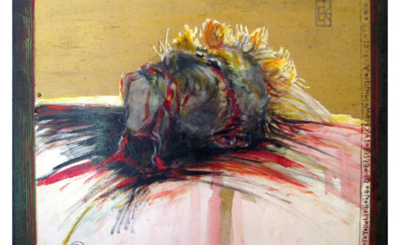 mischtechnik, ca.50x50cm, 1991, privatbesitz