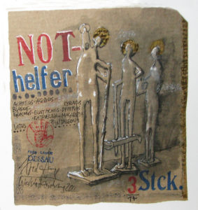 entwurf für bronzen, 2011, privatbesitz