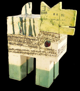 dose, keramik, h25cm, 2004, privatbesitz