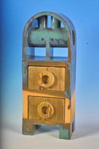 schrein,keramik,holz,2006,privatbesitz