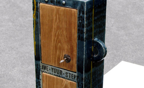 schrein,keramik,holz,metall,2012,privatbesitz