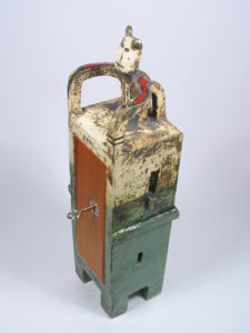 schrein,keramik,holz,metall,teilvergoldet,2004,privatbesitz