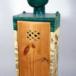 schrein,keramik,holz,metall,2004,privatbesitz