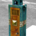 schrein,keramik,holz,metall,2012,privatbesitz