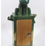 schrein,keramik,holz,metall,teilvergoldet,2007,privatbesitz