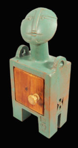 schrein,keramik,holz,metall,2004,privatbesitz