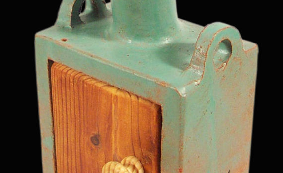 schrein,keramik,holz,metall,2004,privatbesitz