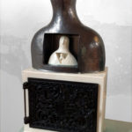 schrein,keramik,holz,gußeisen,2016