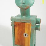 schrein,keramik,holz,metall,2004,privatbesitz