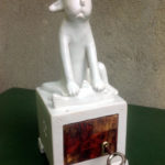 schrein,keramik,holz,metall,2016,privatbesitz