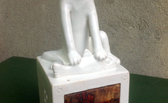 schrein,keramik,holz,metall,2016,privatbesitz