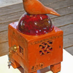 schrein,keramik,holz,metall,2009,privatbesitz