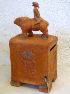 schrein,keramik,holz,metall,2009,privatbesitz