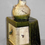 schrein,keramik,holz,metall,2009,privatbesitz