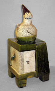 schrein,keramik,holz,metall,2009,privatbesitz