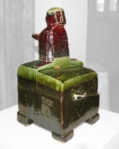 schrein,keramik,holz,metall,2009,privatbesitz