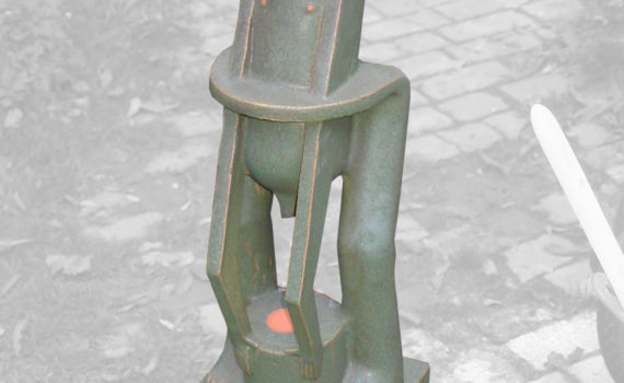 schrein,keramik,holz,metall,um 2006,privatbesitz