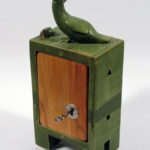 keramik,holz,metall,teilvergoldet,2007,privatbesitz