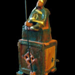 schrein,keramik,holz,metall,um 2007,privatbesitz