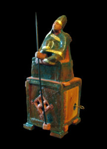 schrein,keramik,holz,metall,um 2007,privatbesitz