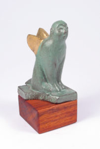 keramik,teilvergoldet,2004,privatbesitz