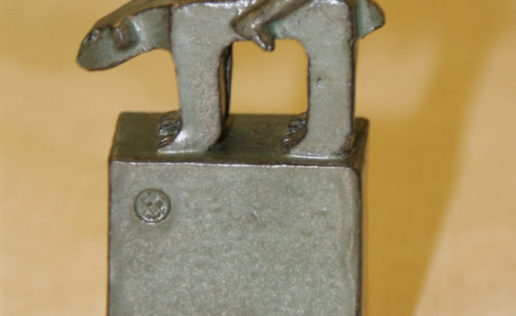 keramik,teilvergoldet,2009,privatbesitz