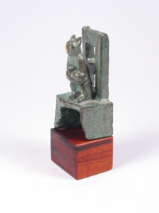 keramik,teilvergoldet,2004,privatbesitz