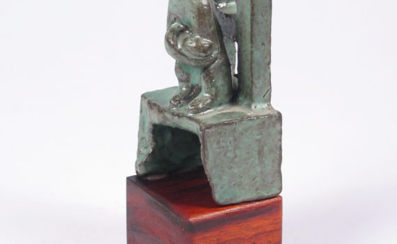 keramik,teilvergoldet,2004,privatbesitz