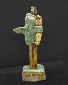 keramik,messing,teilvergoldet,2013,privatbesitz