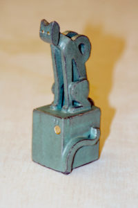 keramik,teilvergoldet,2006,privatbesitz