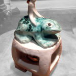 keramik,teilvergoldet,2015,privatbesitz