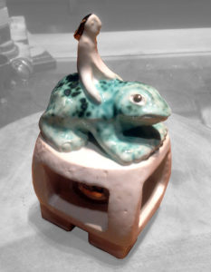 keramik,teilvergoldet,2015,privatbesitz