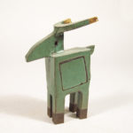 keramik,teilvergoldet,2004,privatbesitz