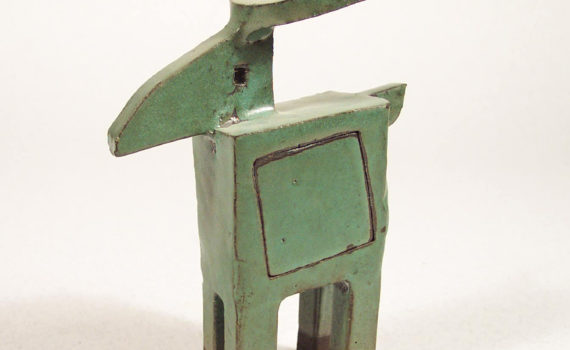 keramik,teilvergoldet,2004,privatbesitz