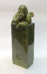 keramik,teilvergoldet,2013,privatbesitz