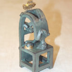 keramik,teilvergoldet,um 2005,privatbesitz