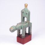 keramik,teilvergoldet,um 2005,privatbesitz