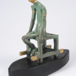 keramik,teilvergoldet,2004,privatbesitz