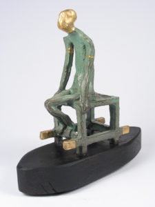 keramik,teilvergoldet,2004,privatbesitz