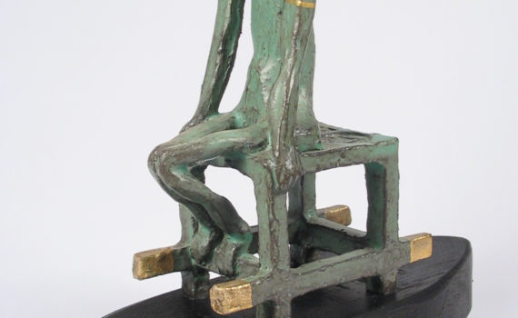 keramik,teilvergoldet,2004,privatbesitz