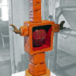 keramik,bronze,teilvergoldet,2009,privatbesitz