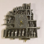 uhr,keramik,teilvergoldet,2007,privatbesitz