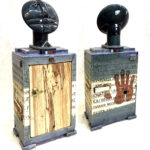 Schrein, Keramik/Holz, 2017