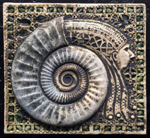 keramik,oxide, glasur, ca.15x20cm, 2019