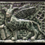 keramik, grüne glasur, ca.15x20cm, 2019